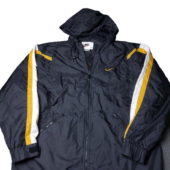 VINTAGE 90s Nike Windbreaker Mens M Medium Nylon Jacket Red Tag